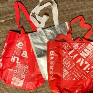 3 Lululemon bags